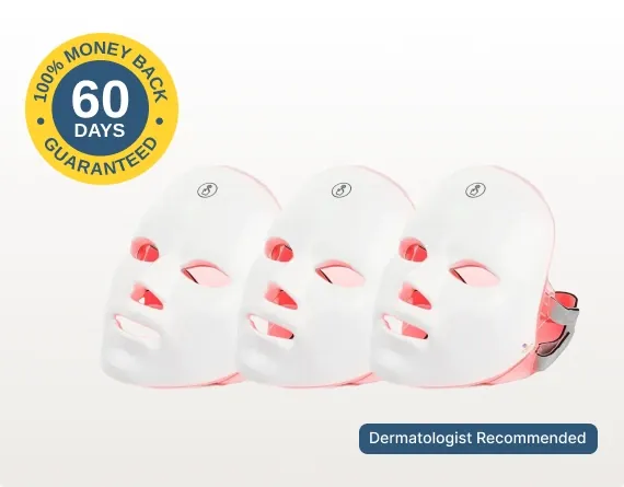 Buy 3x Glokore LED Face Mask best deal bundle