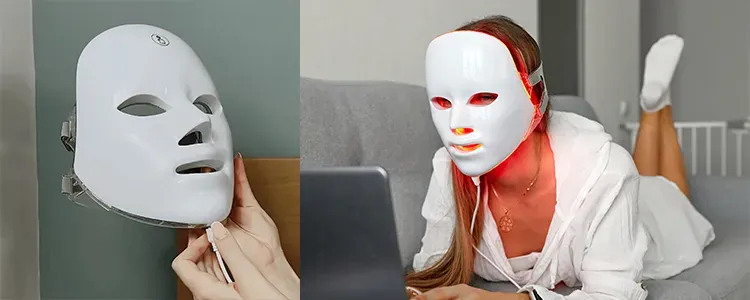 How to use the Glokore LED Mask at home and hands-free